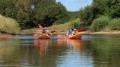 En kayak sur la rivière Auzance En kayak sur la rivière Auzance