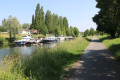 Le long de la Somme du Port de Péronne à l'Écluse du Canal du Nord