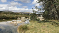Le Pont du Tarn par le hameau de l'Hôpital Le Pont du Tarn par le hameau de l'Hôpital